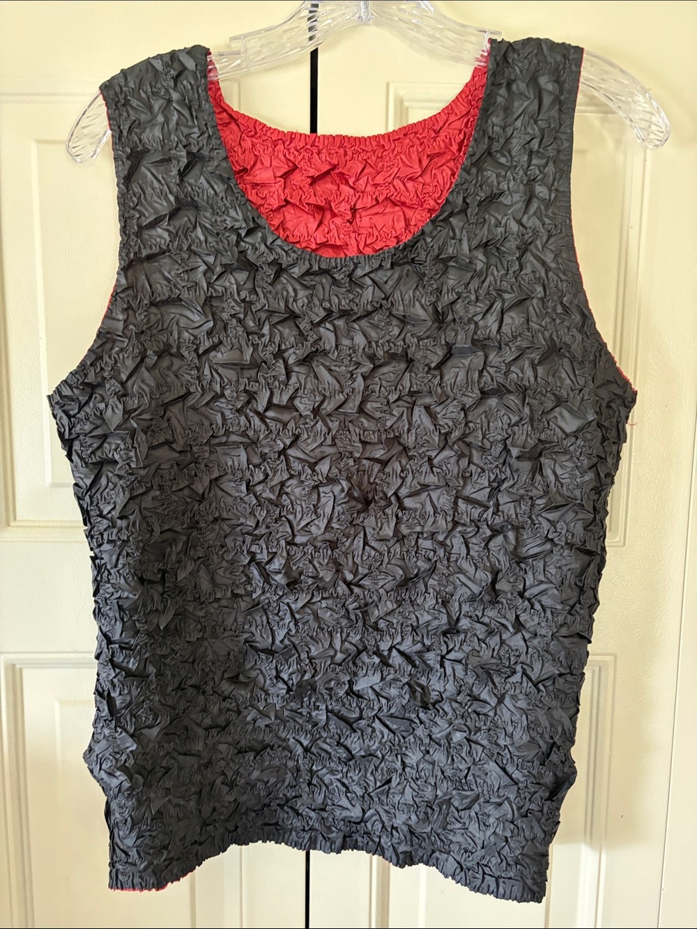 Whimsigoth ALT Dark Fairy Reversible Popcorn Top Orange/BLK Vintagevibe Fall OS